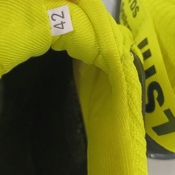 Cokafil Mens Running Yellow Shoes Size 42 - Picture 4 of 6